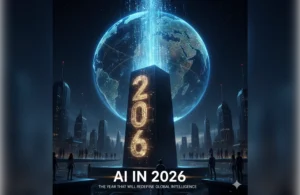 AI in 2026 Redefining Global Intelligence and Future Career Architecture Infographic
