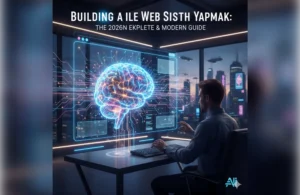 7 Proven Steps to Building a Website with AI in 2026: The Ultimate Guide 2 Professional workspace showing the process of building a website with AI tools in 2026