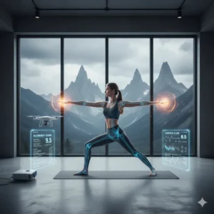 AI and Yoga: The Future of Perfect Biomechanical Alignment.