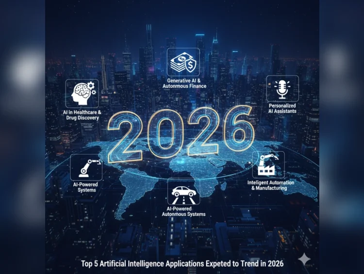 Top 5 Artificial Intelligence Applications Expected to Trend in 2026