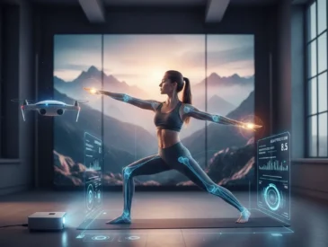 AI and Yoga: The Future of Perfect Biomechanical Alignment.